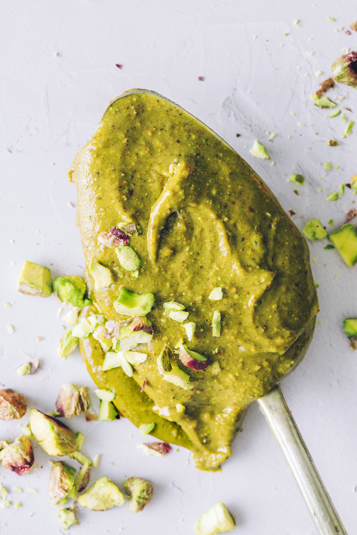 Production steps of pure pistachio butter (pistachio paste)
